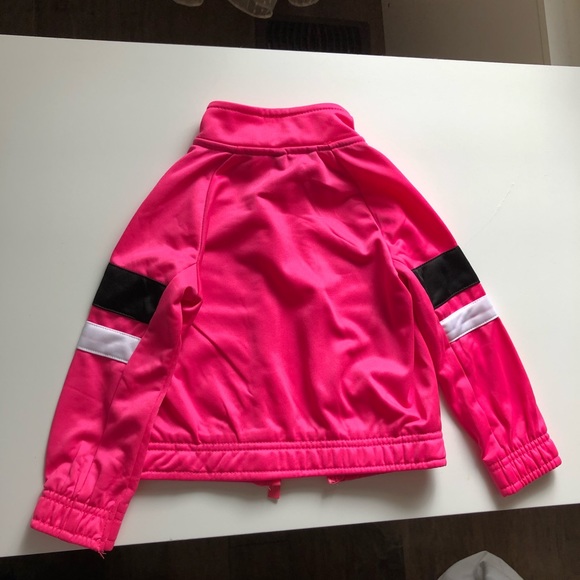2T Girls: Pink Puma Zip-Up - Picture 4 of 5